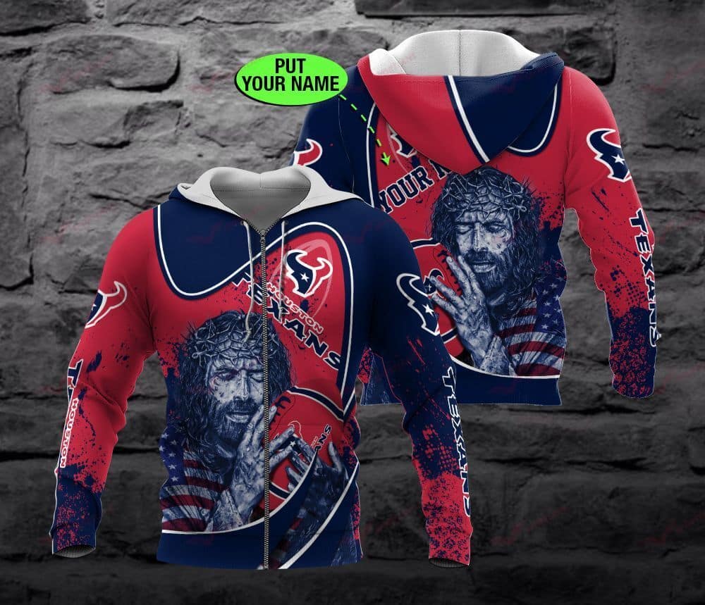 Houston Texans Personalized All Over Printed BB645