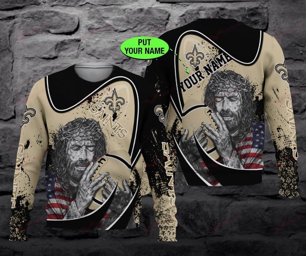 New Orleans Saints Personalized All Over Printed BB653