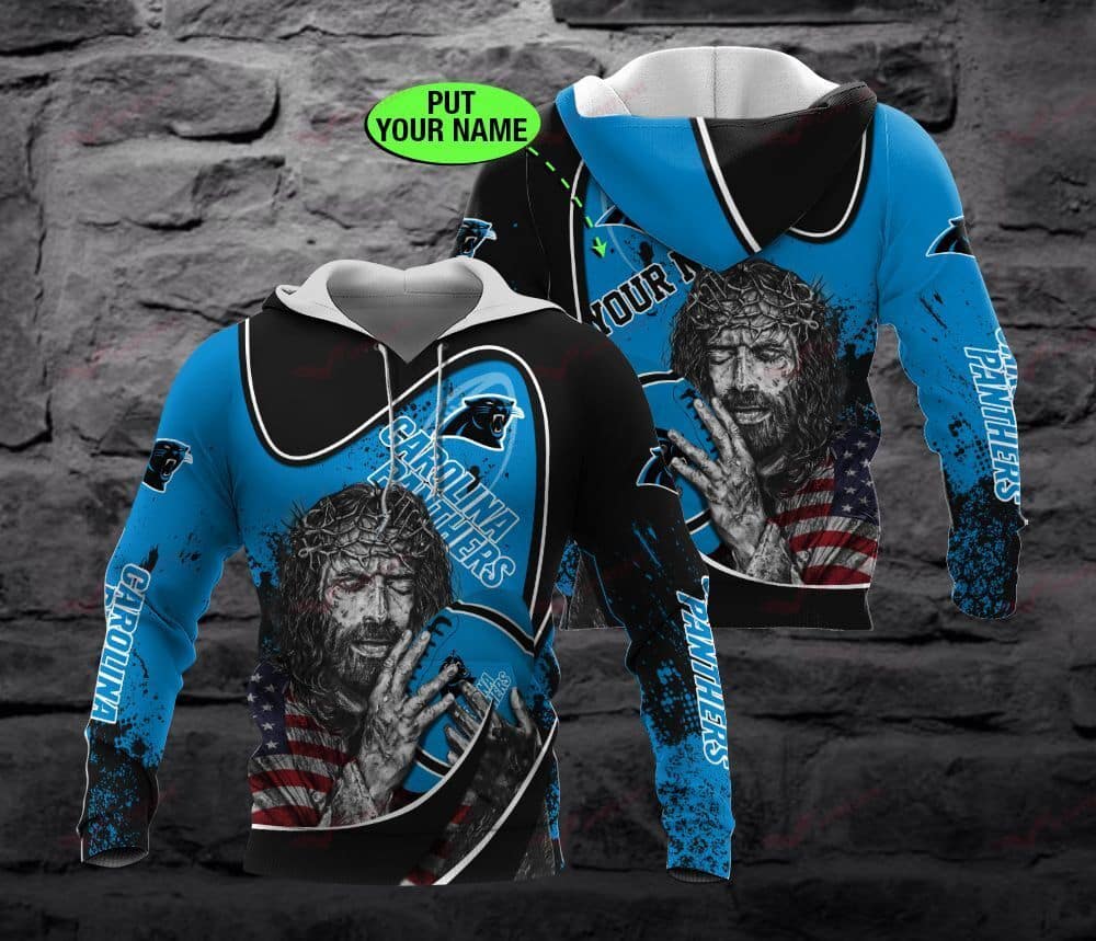 Carolina Panthers Personalized All Over Printed BB637