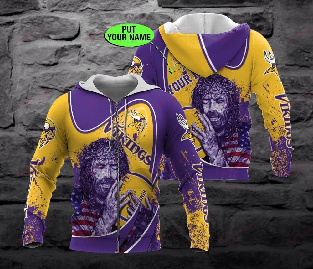 Minnesota Vikings Personalized All Over Printed BB651