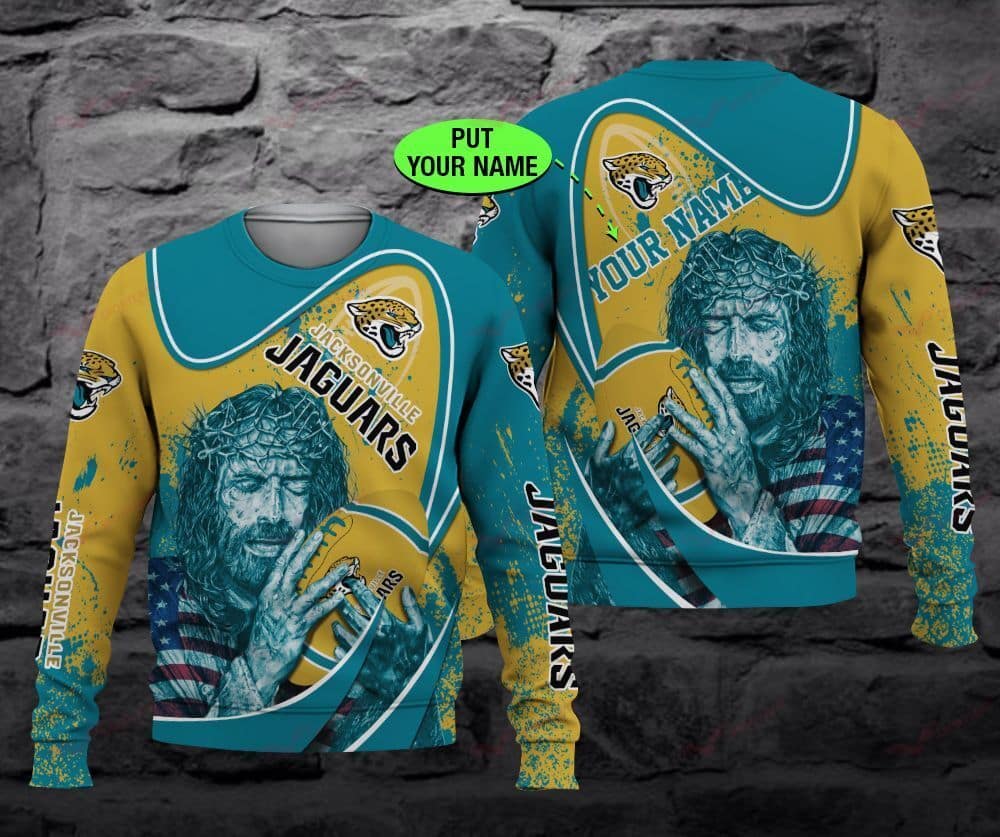 Jacksonville Jaguars Personalized All Over Printed BB647