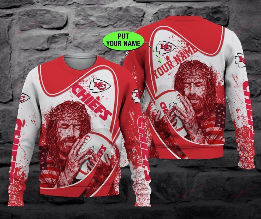 Kansas City Chiefs Personalized All Over Printed BB648