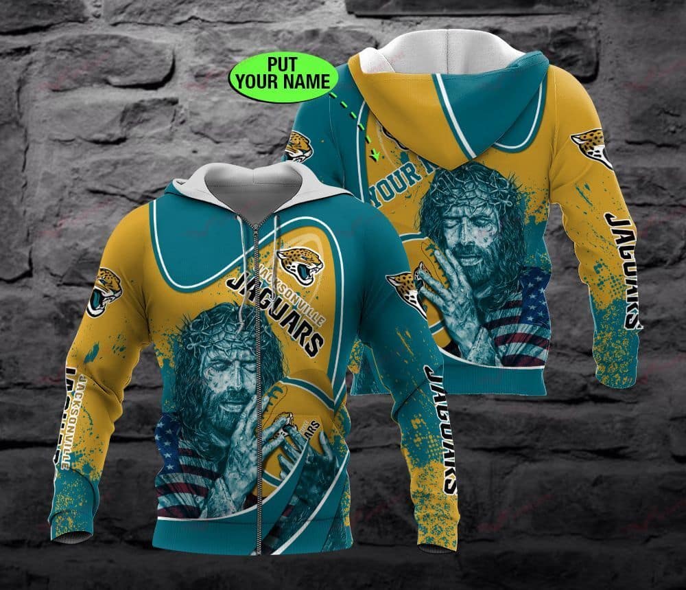 Jacksonville Jaguars Personalized All Over Printed BB647