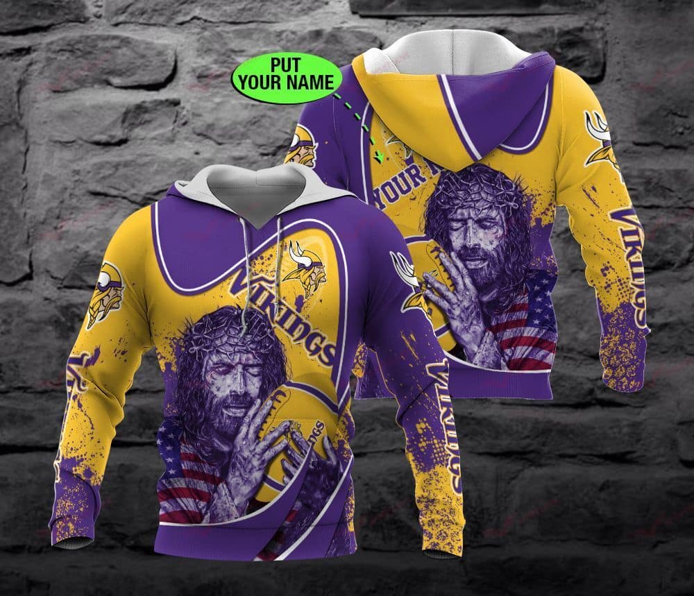 Minnesota Vikings Personalized All Over Printed BB651