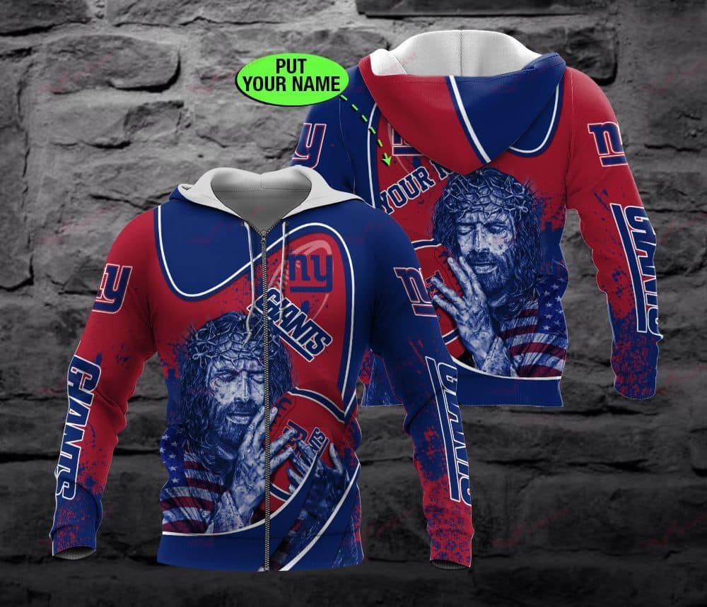 New York Giants Personalized All Over Printed BB654