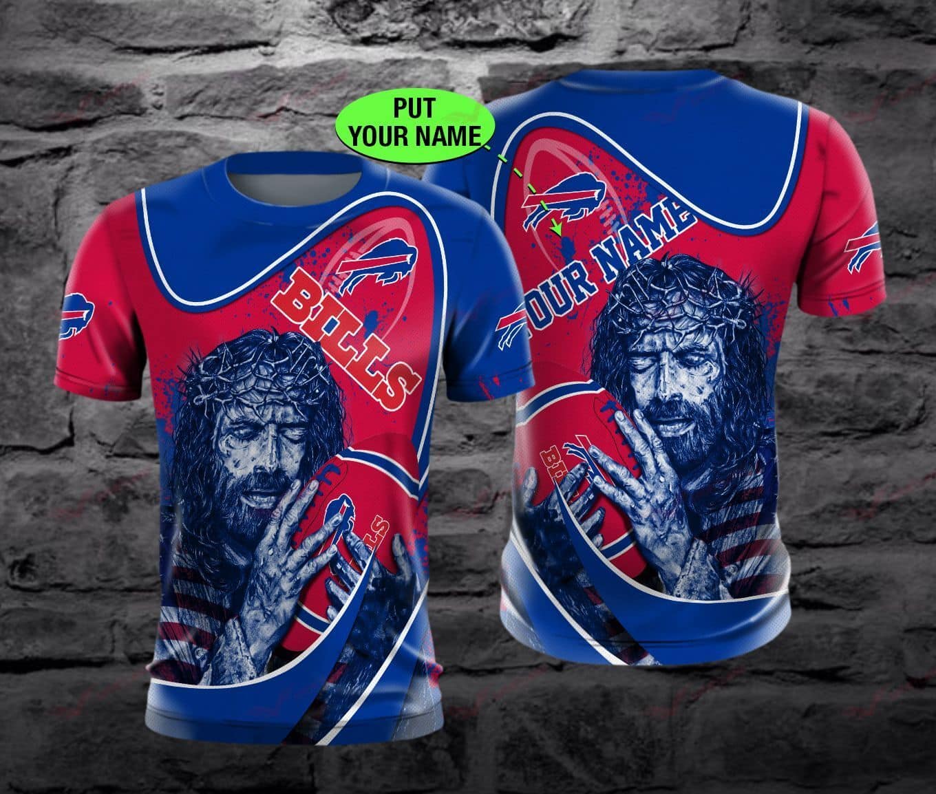 Buffalo Bills Personalized All Over Printed BB636