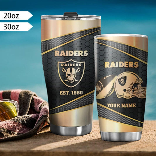 Las Vegas Raiders Personalized Tumbler BG453