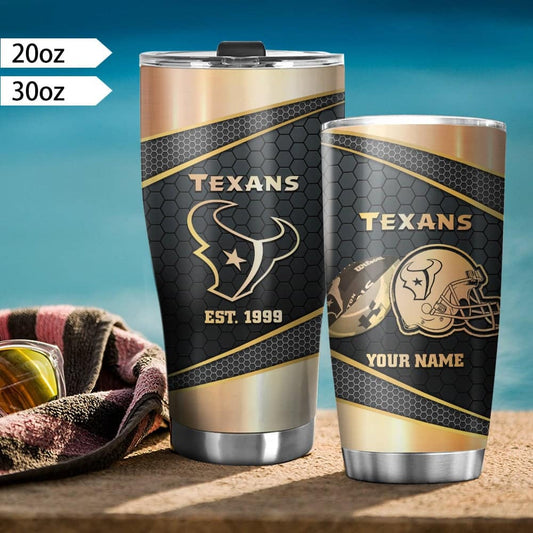 Houston Texans Personalized Tumbler BG441