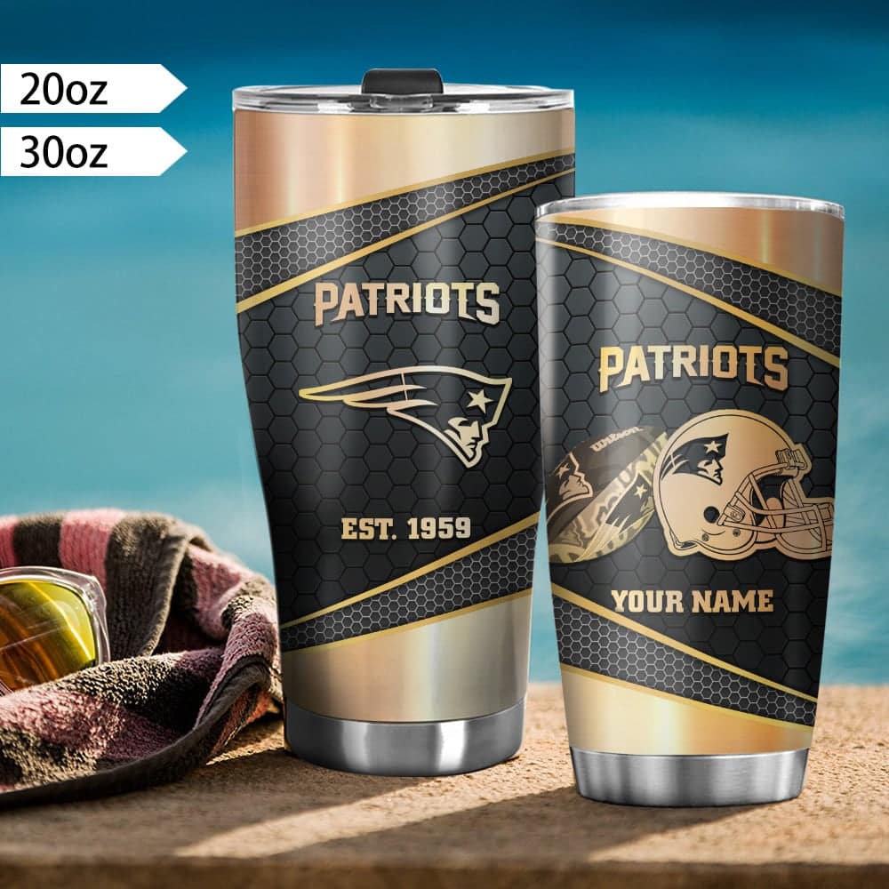 New England Patriots Personalized Tumbler BG446