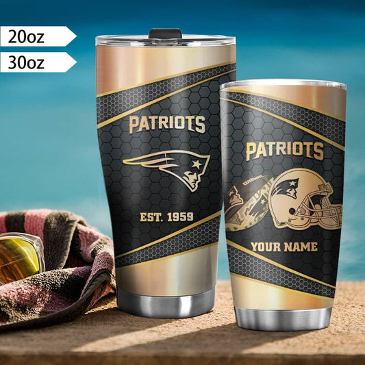 New England Patriots Personalized Tumbler BG446