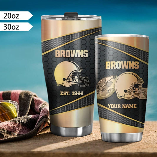 Cleveland Browns Personalized Tumbler BG444