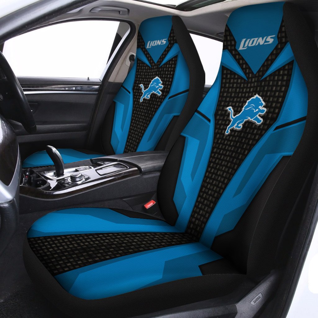 Detroit Lions Car Seat Covers BG529