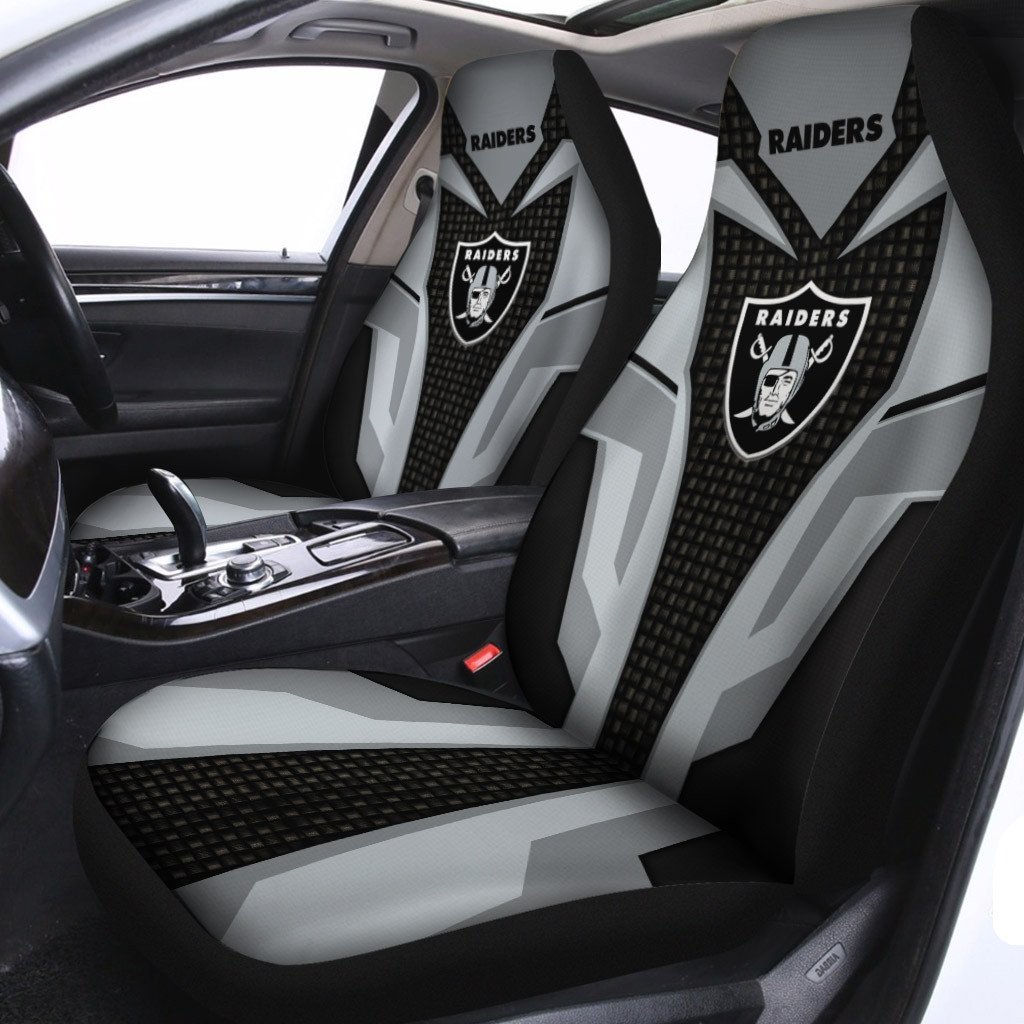 Las Vegas Raiders Car Seat Covers BG516