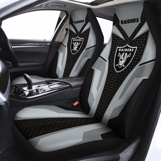 Las Vegas Raiders Car Seat Covers BG516