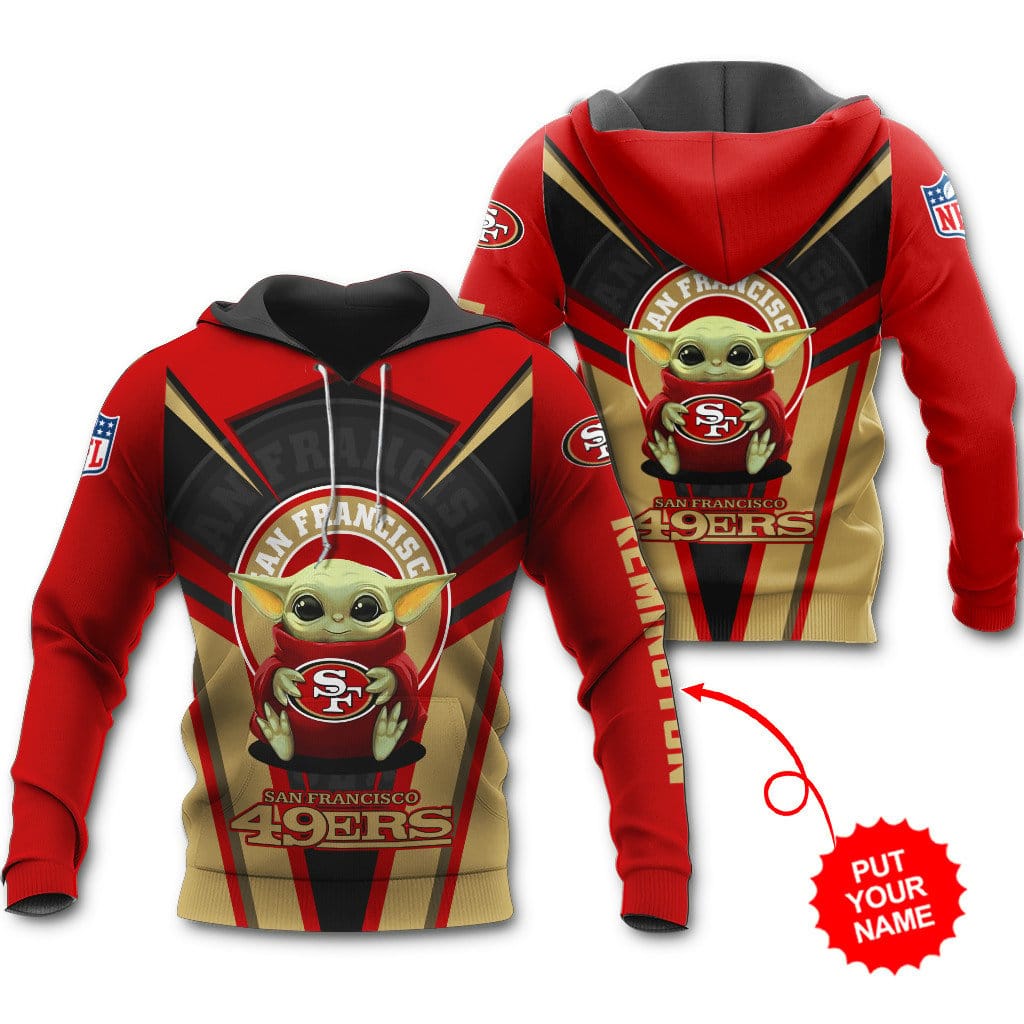 San Francisco 49ers Personalized Hoodie All Over Printed BB532