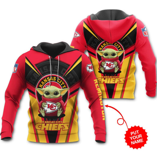 Kansas City Chiefs Personalized Hoodie All Over Printed BB528