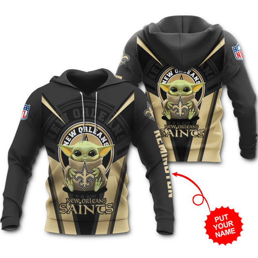 New Orleans Saints Personalized Hoodie All Over Printed BB526