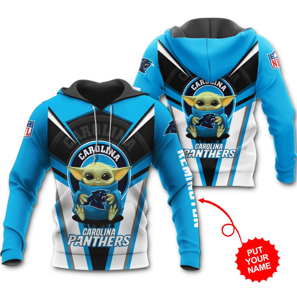 Carolina Panthers Personalized Hoodie All Over Printed BB521