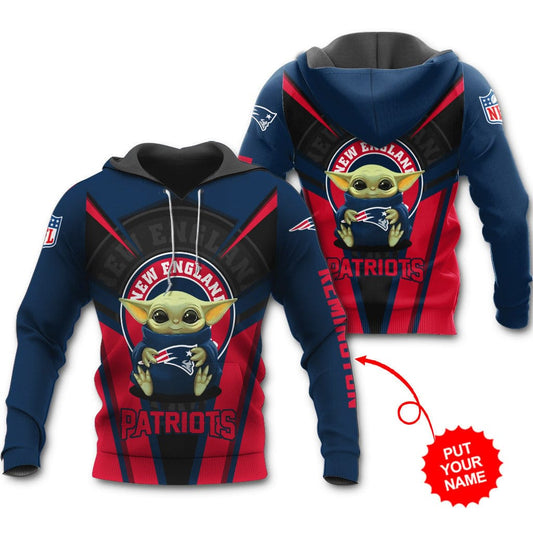 New England Patriots Personalized Hoodie All Over Printed BB522
