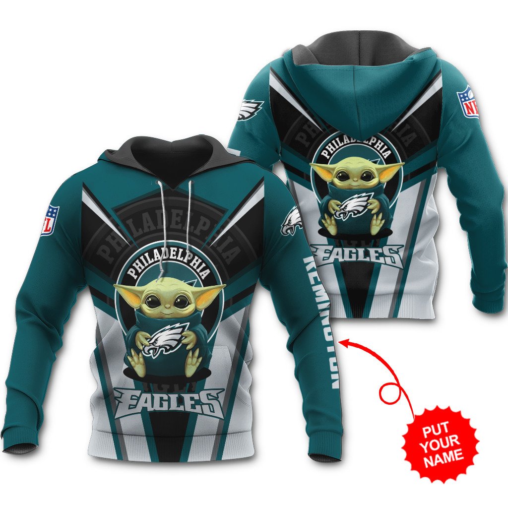 Philadelphia Eagles Personalized Hoodie All Over Printed BB518