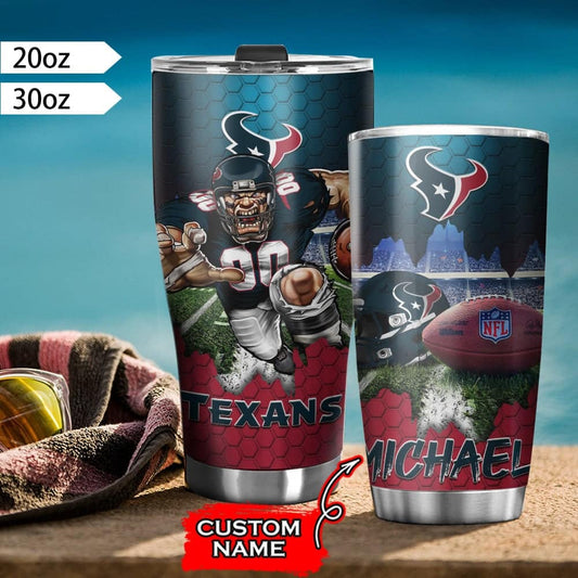 Houston Texans Personalized Tumbler BG483