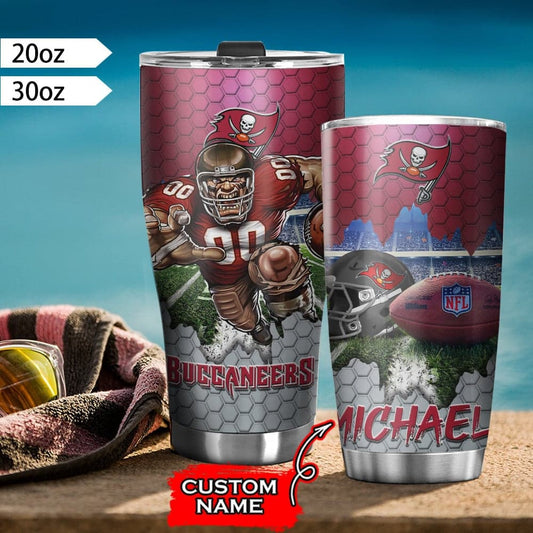 Tampa Bay Buccaneers Personalized Tumbler BG478