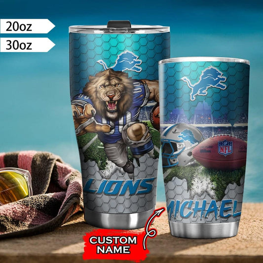 Detroit Lions Personalized Tumbler BG485
