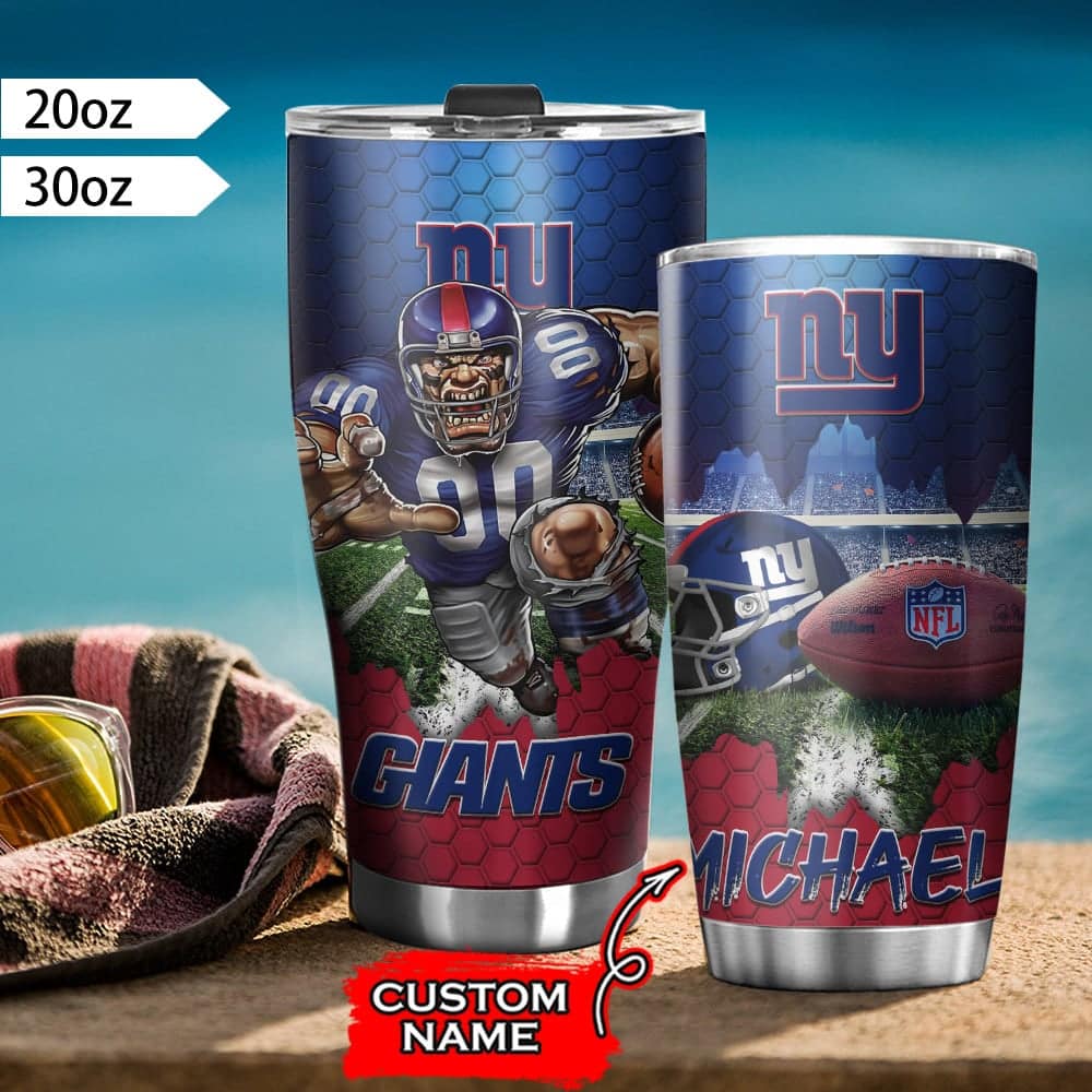 New York Giants Personalized Tumbler BG484