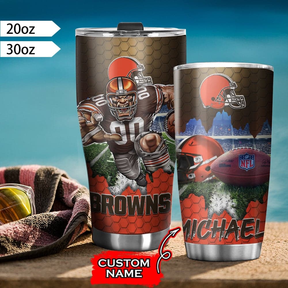 Cleveland Browns Personalized Tumbler BG477