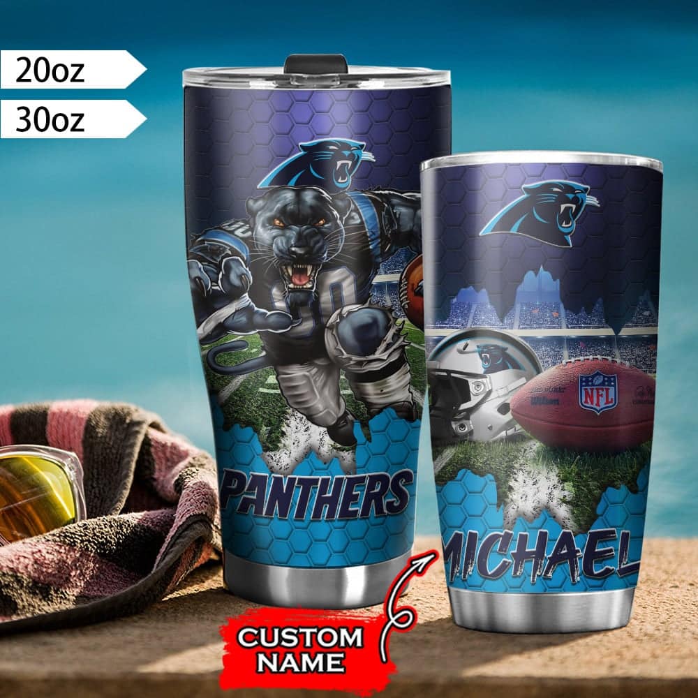 Carolina Panthers Personalized Tumbler BG467
