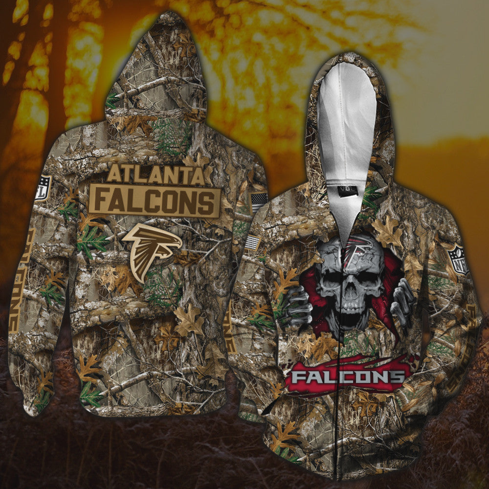 Atlanta Falcons All Over Printed T-shirt Sweatshirt Hoodie AZCHD793