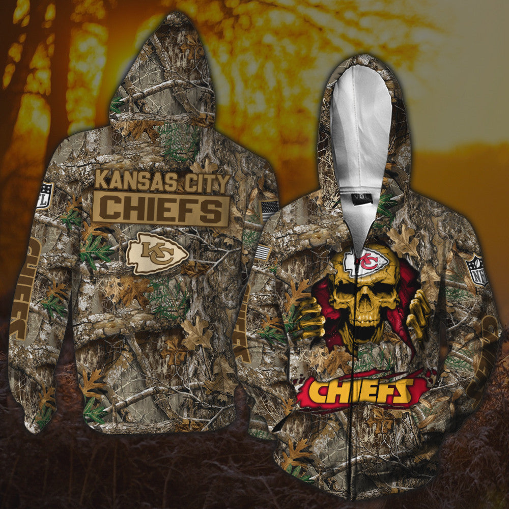 Kansas City Chiefs All Over Printed T-shirt Sweatshirt Hoodie AZCHD807