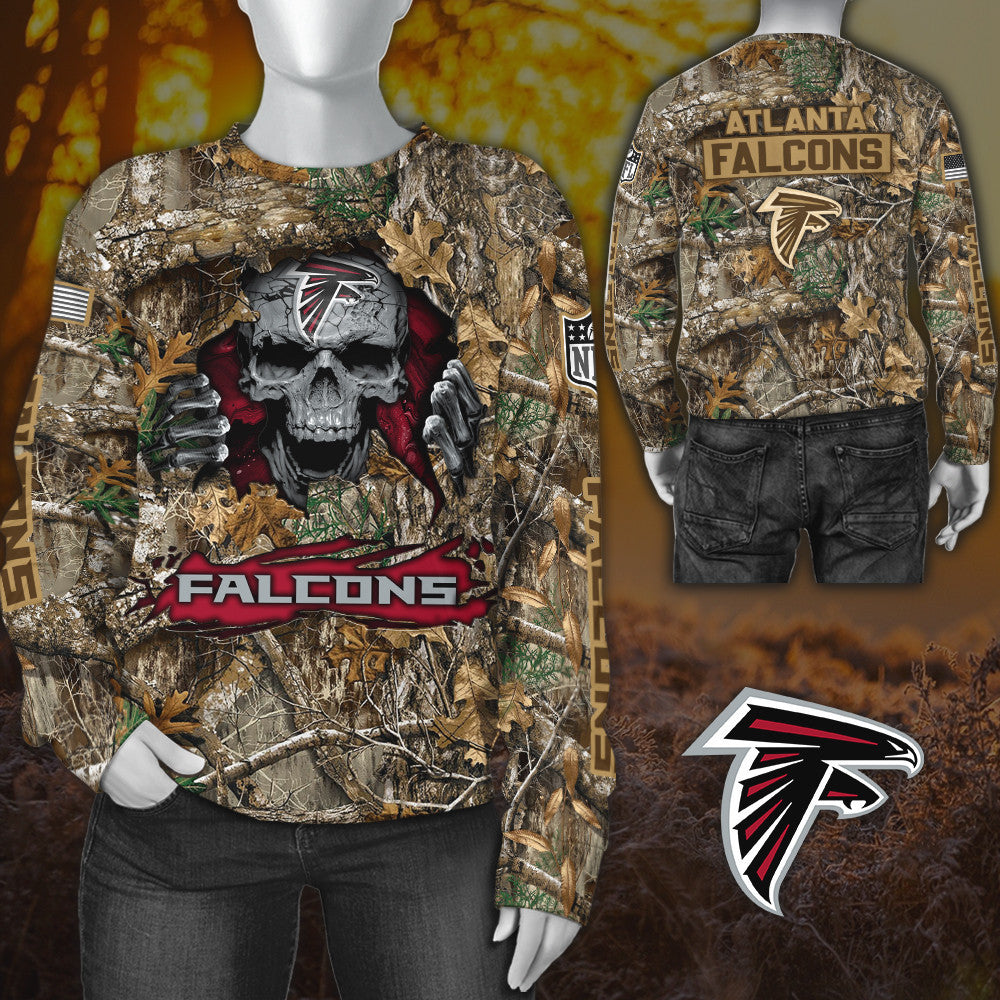 Atlanta Falcons All Over Printed T-shirt Sweatshirt Hoodie AZCHD793