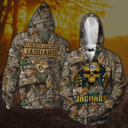 Jacksonville Jaguars All Over Printed T-shirt Sweatshirt Hoodie AZCHD806