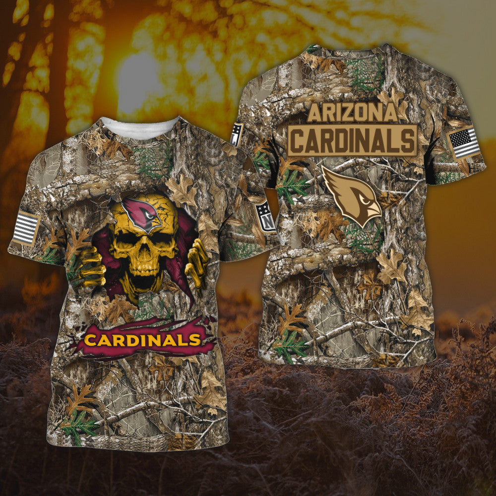 Arizona Cardinals All Over Printed T-shirt Sweatshirt Hoodie AZCHD792