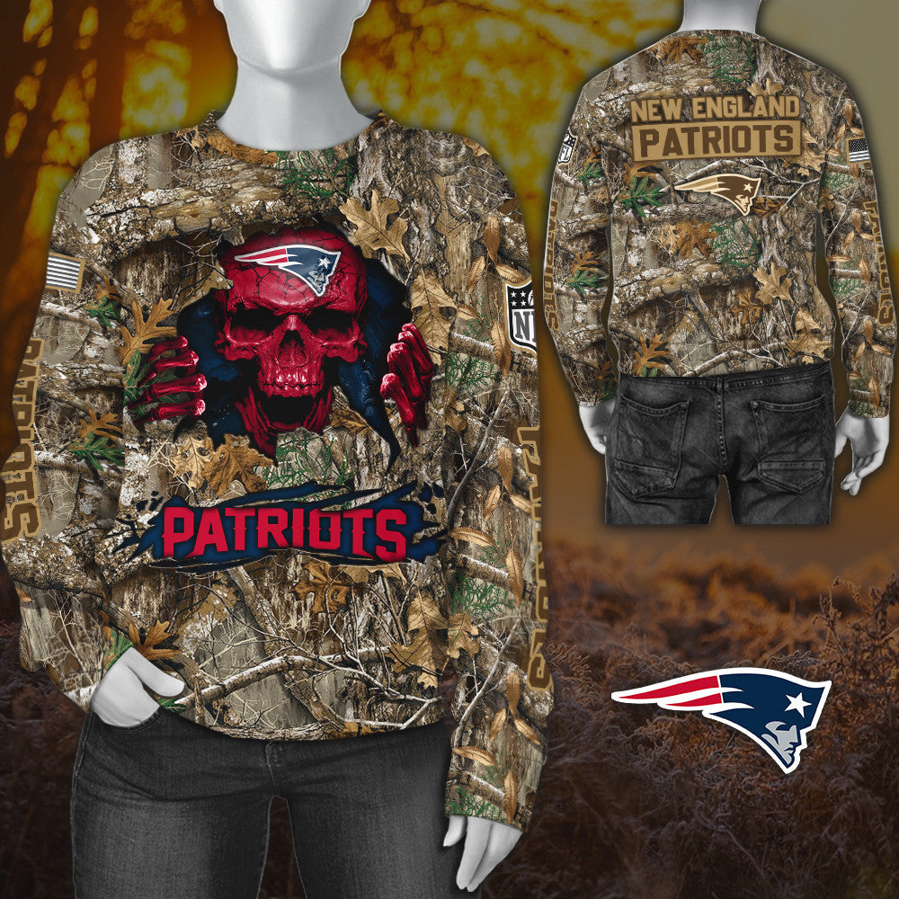 New England Patriots All Over Printed T-shirt Sweatshirt Hoodie AZCHD813