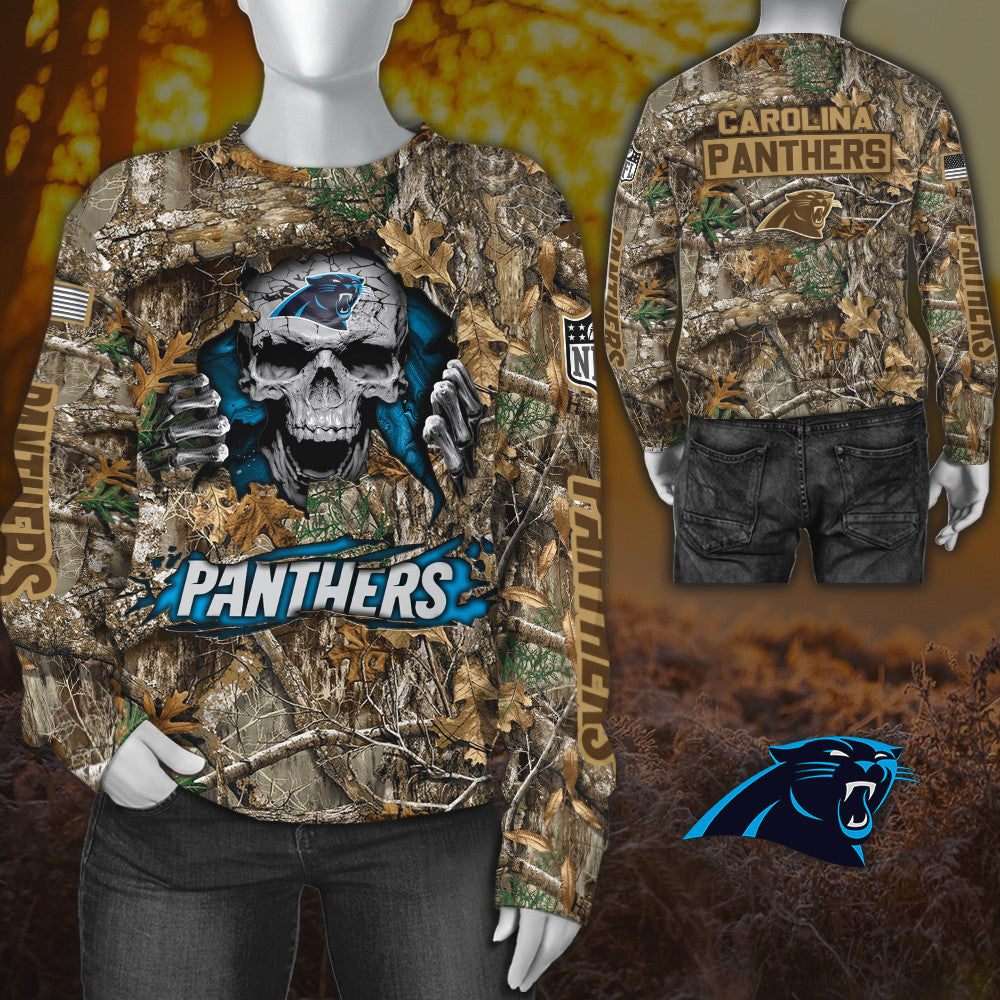 Carolina Panthers All Over Printed T-shirt Sweatshirt Hoodie AZCHD796