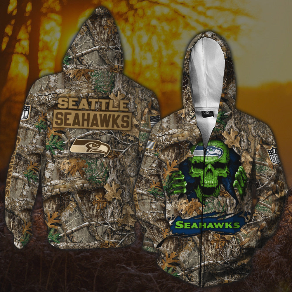 Seattle Seahawks All Over Printed T-shirt Sweatshirt Hoodie AZCHD820