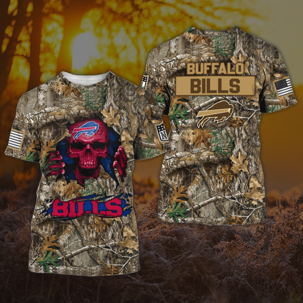 Buffalo Bills All Over Printed T-shirt Sweatshirt Hoodie AZCHD795