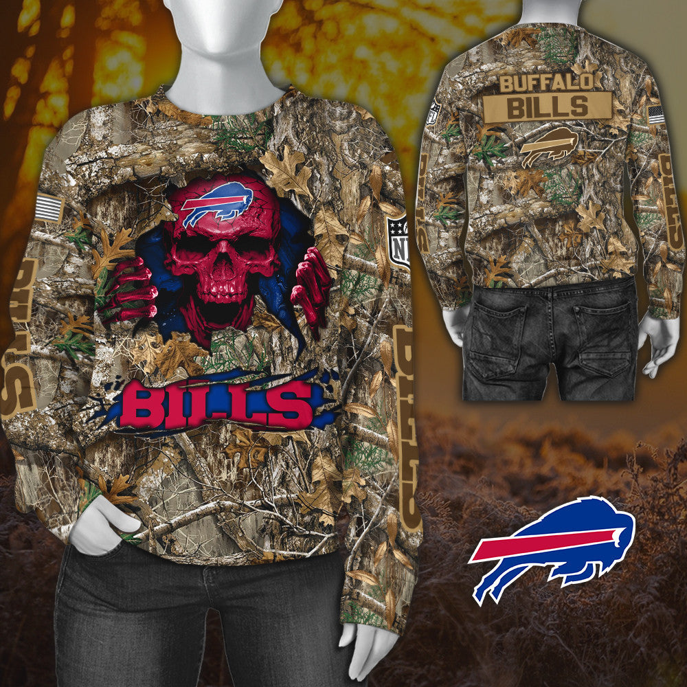 Buffalo Bills All Over Printed T-shirt Sweatshirt Hoodie AZCHD795