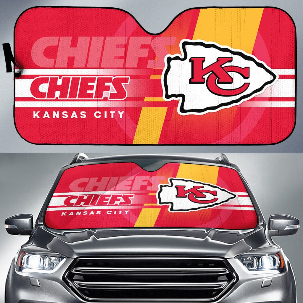 Kansas City Chiefs Auto Sun Shade BG187