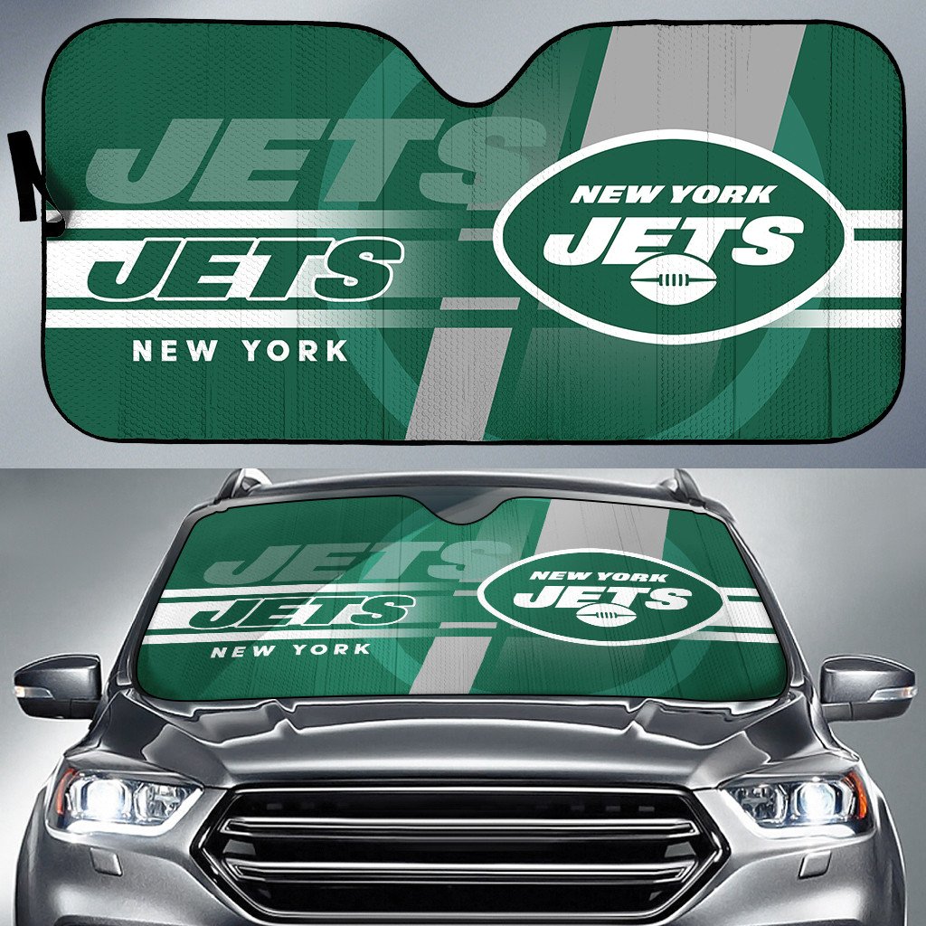 New York Jets Auto Sun Shade BG175