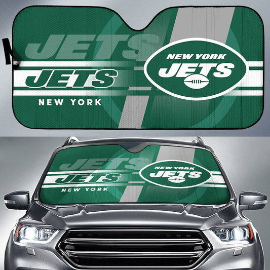 New York Jets Auto Sun Shade BG175