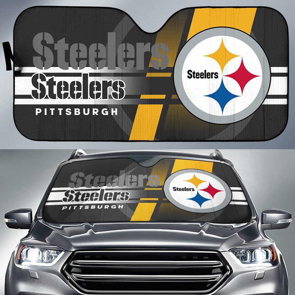 Pittsburgh Steelers Auto Sun Shade BG178
