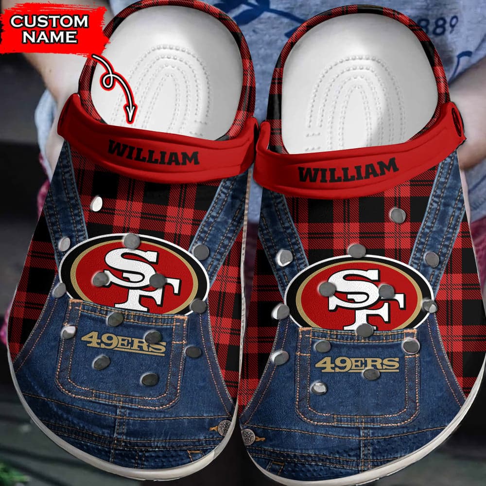 San Francisco 49ers Personalized Limited Clog BG219