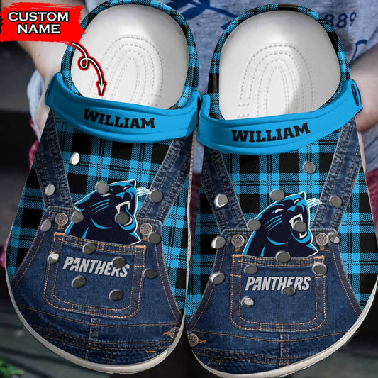 Carolina Panthers Personalized Limited Clog BG220