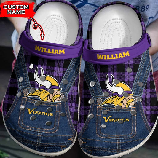 Minnesota Vikings Personalized Limited Clog BG213