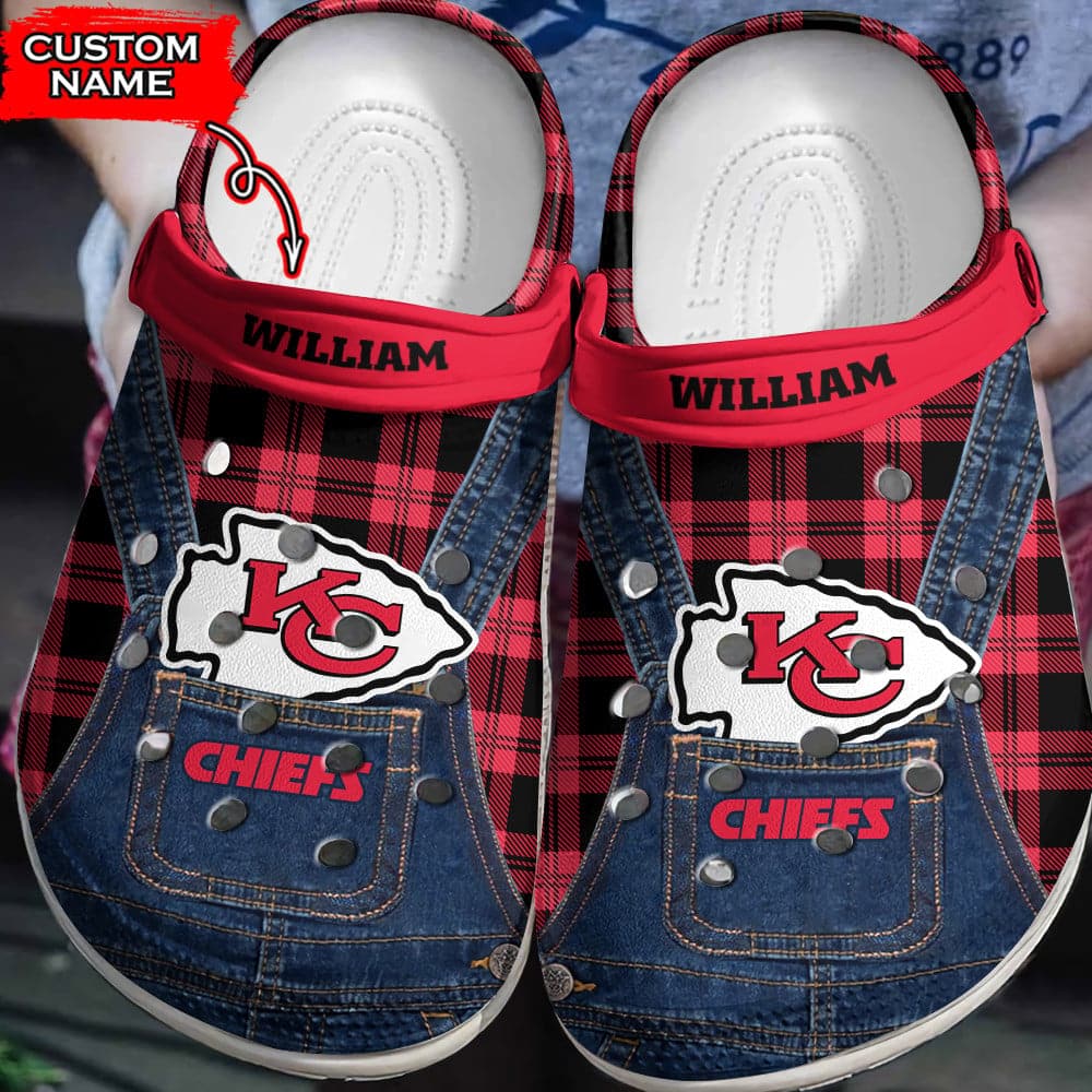 Kansas City Chiefs Personalized Limited Clog BG215