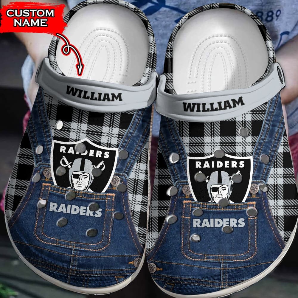 Las Vegas Raiders Personalized Limited Clog BG216