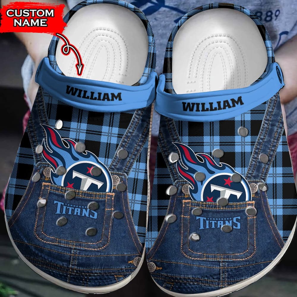 Tennessee Titans Personalized Limited Clog BG218
